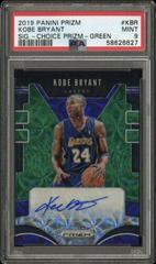 Kobe Bryant [Choice Prizm Green] Basketball Cards 2019 Panini Prizm Signatures Prices
