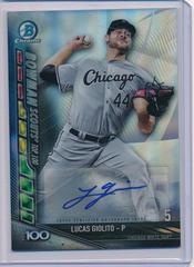 Lucas Giolito [Autograph] #BTP-5 Baseball Cards 2017 Bowman Scouts' Top 100 Prices