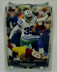 Brandon Carr #3 Football Cards 2014 Topps Prices