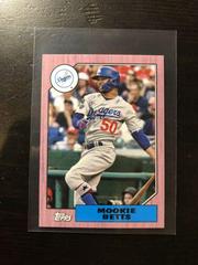 Mookie Betts [Pink] #78B-26 Baseball Cards 2022 Topps Mini 1987 Prices