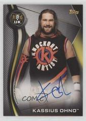 Kassius Ohno Wrestling Cards 2019 Topps WWE NXT Autographs Prices