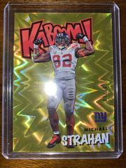 Michael Strahan [Gold] Football Cards 2021 Panini Absolute Kaboom Prices