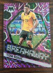 Tom Rogic [Purple] Soccer Cards 2021 Panini Mosaic Road to FIFA World Cup Breakaway Prices