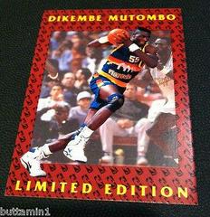Dikembe Mutombo #5 Basketball Cards 1992 Fleer Prices