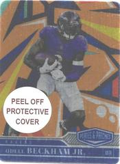 Odell Beckham Jr. [Platinum] #117 Football Cards 2023 Panini Plates and Patches Prices