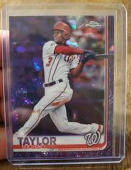 Michael Taylor [Purple Refractor] #101 Baseball Cards 2019 Topps Chrome Sapphire Prices
