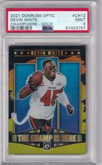 Devin White [Gold] Football Cards 2021 Panini Donruss Optic The Champ is Here Prices