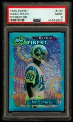 Isaac Bruce [Refractor] #137 Football Cards 1995 Topps Finest Prices