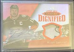 Ryan Getzlaf [Autograph Patch Red] Hockey Cards 2022 Upper Deck Stature Dignified Prices