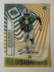 Jaylen Waddle [Autograph Gold] #ILL-20 Football Cards 2021 Panini Illusions Illusionists Prices