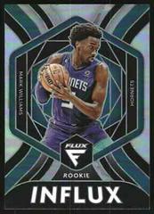 Mark Williams [Silver] #4 Basketball Cards 2022 Panini Flux Rookie Influx Prices
