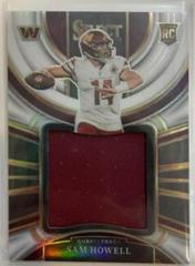 Sam Howell [White] #JS-5 Football Cards 2022 Panini Select Jumbo Rookie Swatches Prices
