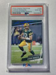 Aaron Rodgers [Xtra Points Platinum] #124 Football Cards 2020 Panini Prestige Prices