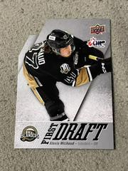 Alexis Michaud Hockey Cards 2022 Upper Deck CHL First Draft Prices