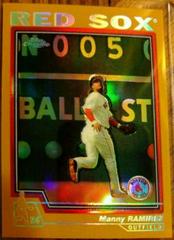 Manny Ramirez [Gold Refractor] Baseball Cards 2004 Topps Chrome Prices