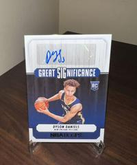 Dyson Daniels Basketball Cards 2022 Panini Hoops Great SIGnificance Autographs Prices
