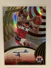 Bilal Coulibaly #15 Basketball Cards 2023 Panini Revolution Rookie Autograph Prices