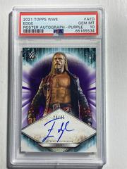 Edge [Purple] Wrestling Cards 2021 Topps WWE Autographs Prices