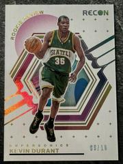 Kevin Durant [Gold] #12 Basketball Cards 2023 Panini Recon Rookie Review Prices