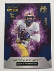 Kenny Pickett [Blue Purple] #RH-19 Football Cards 2022 Wild Card Matte Rookie Heat Prices