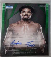 Montez Ford [Green] Wrestling Cards 2021 Topps WWE Undisputed Superstar Roster Autographs Prices