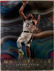 Jayson Tatum Basketball Cards 2021 Panini Select Unstoppable Prices