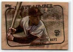 Willie Mays #HL-17 Baseball Cards 2023 Topps Heavy Lumber Prices