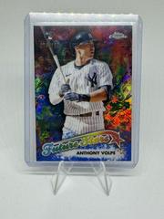 Anthony Volpe [Blue] Baseball Cards 2023 Topps Chrome Future Stars Prices