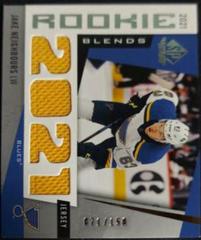 Jake Neighbours Hockey Cards 2021 SP Game Used Rookie Blends Prices