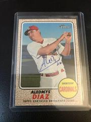 Aledmys Diaz #AD Baseball Cards 2017 Topps Heritage Real One Autographs Prices
