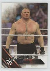 Brock Lesnar Wrestling Cards 2016 Topps WWE Then Now Forever Prices