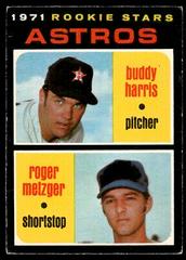 Astros Rookies [B. Harris, R. Metzger] #404 Baseball Cards 1971 O Pee Chee Prices