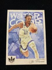 Ja Morant #4 Basketball Cards 2022 Panini Court Kings Water Color Prices