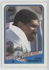 Alonzo Highsmith #105 Football Cards 1988 Topps Prices