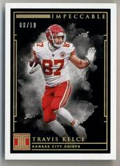 Travis Kelce [Gold] #2 Football Cards 2019 Panini Impeccable Prices