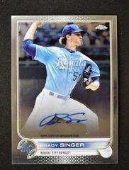Brady Singer #CVA-BS Baseball Cards 2022 Topps Chrome Veteran Autographs Prices