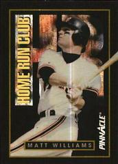 Matt Williams #22 Baseball Cards 1993 Pinnacle Home Run Club Prices