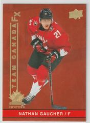 Nathan Gaucher Hockey Cards 2023 Upper Deck Team Canada Juniors FX Prices
