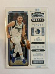 Luka Doncic [Premium Edition] Basketball Cards 2022 Panini Contenders Prices