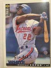 Rondell White [Gold Signature-Collector's Choice] #235 Baseball Cards 1995 Upper Deck Prices