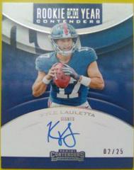 Kyle Lauletta [Autograph] Football Cards 2018 Panini Contenders Rookie of the Year Prices
