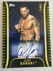 Cezar Bononi [Blue] #A-CB Wrestling Cards 2018 Topps WWE NXT Autographs Prices