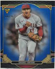 Shohei Ohtani [Sapphire] #41 Baseball Cards 2022 Topps Triple Threads Prices
