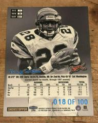 Corey Dillon [Row 3] #21 Football Cards 1998 Flair Showcase Legacy Collection Prices