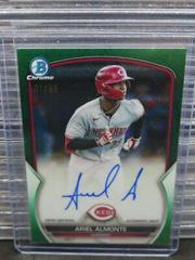 Ariel Almonte [Green] Baseball Cards 2023 Bowman Chrome Prospect Mega Box Autographs Prices