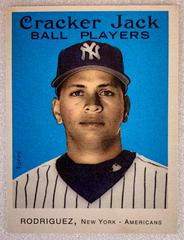 Alex Rodriguez [Mini Blue] #17 Baseball Cards 2004 Topps Cracker Jack Prices