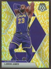 LeBron James [Gold Snakeskin] Basketball Cards 2019 Panini Mosaic Prices
