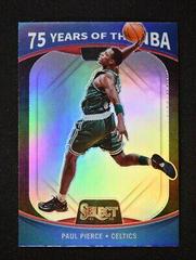 Paul Pierce #68 Basketball Cards 2021 Panini Select 75 Years of the NBA Prices