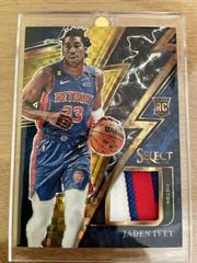 Jaden Ivey [Gold] #S-JI Basketball Cards 2022 Panini Select Sparks Patch Prices
