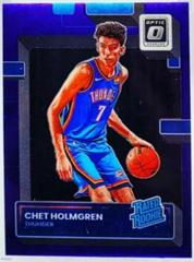 Chet Holmgren [Purple Stars] #208 Basketball Cards 2022 Panini Donruss Optic Prices